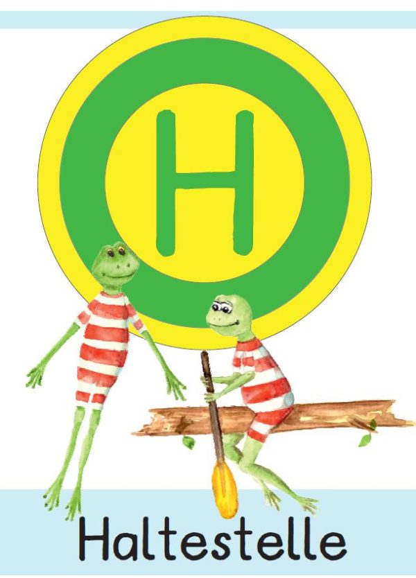 Haltestelle Frosch