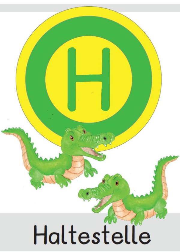 Haltestelle Krokodil