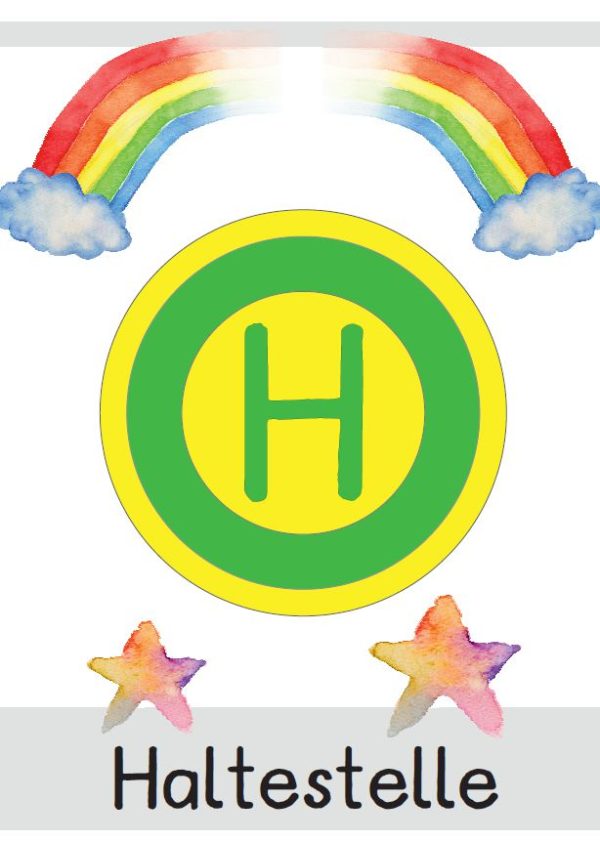 Haltestelle Regenbogen