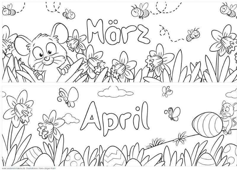Monate und Jahreszeiten – Mäuseklasse – Zaubereinmaleins Shop