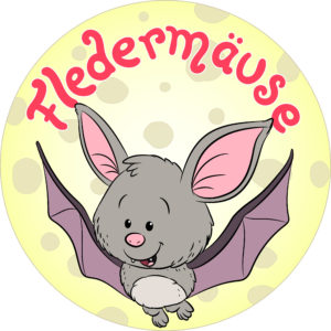 Button Fledermausklasse