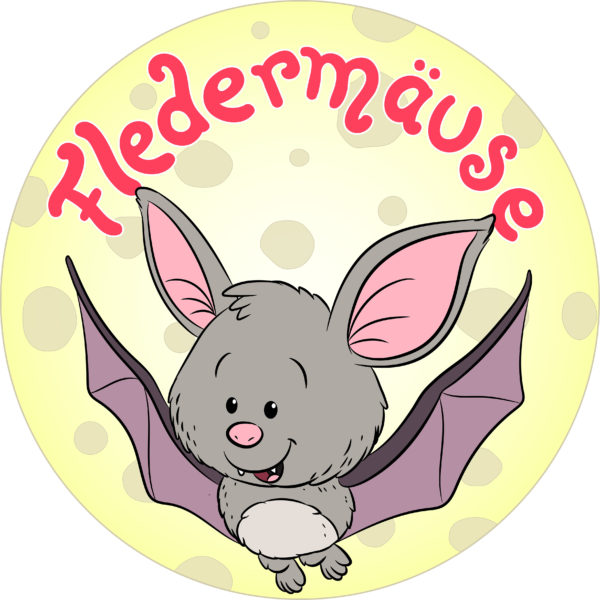 Button Fledermausklasse
