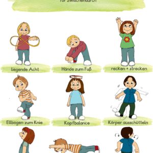 Bewegungsplakat kompakt - Kinder