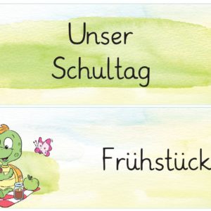 110 Tagestransparenzschilder Schildkröten