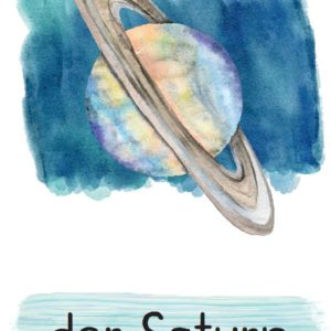 Aushänge: Sonne,  Mond und Planeten