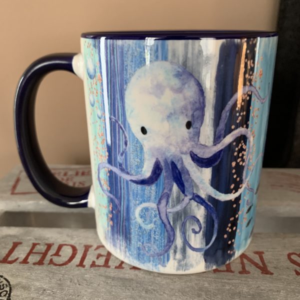 Keramiktasse: Krakenchaos