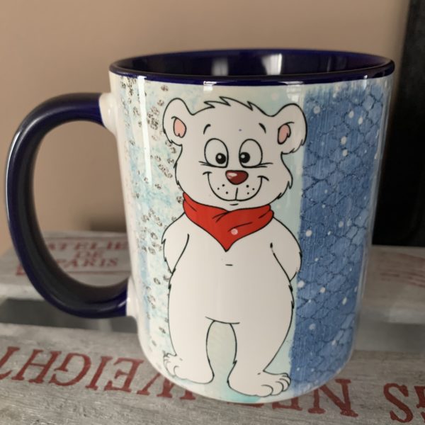 Keramiktasse: Zaubereinmaleins Eisbären