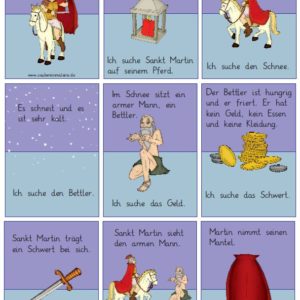 Lesespiel Sankt Martin
