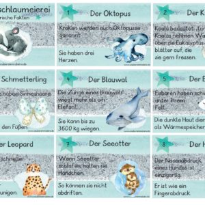 Adventsschlaumeierei - 24 tierische Fakten