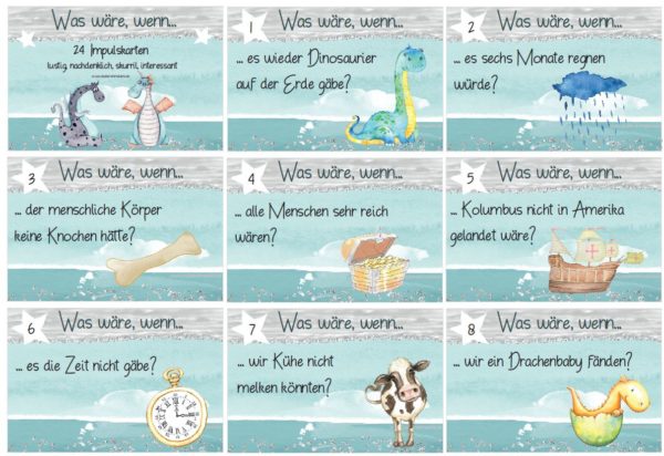 Was wäre wenn...? - 24 Impulskärtchen