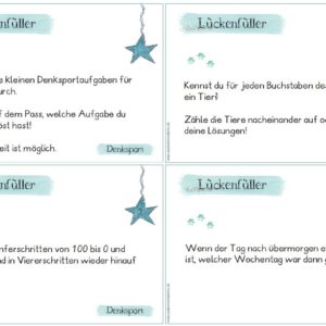 25 anspruchsvolle Lückenfüller - Denksport für zwischendurch