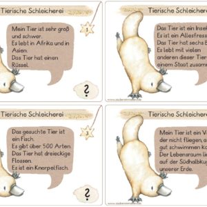 Tierische Schleicherei