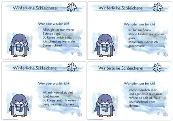 Winterliche Schleicherei
