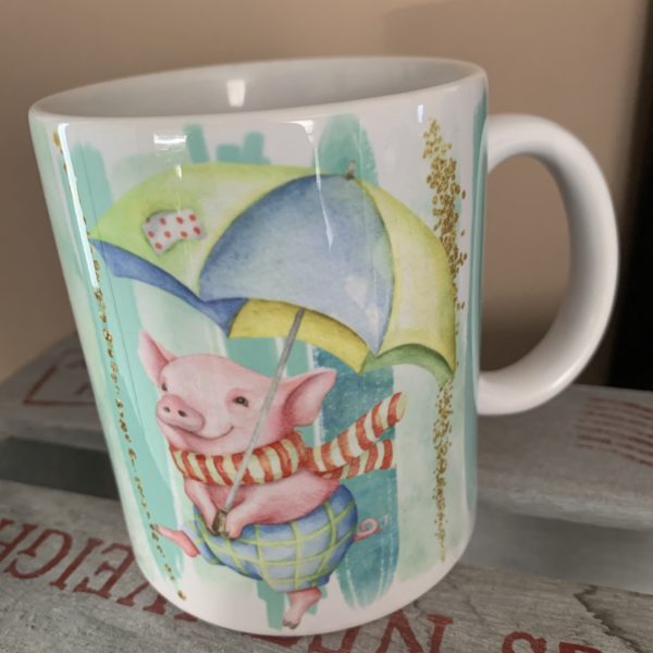 Keramiktasse: Life is good