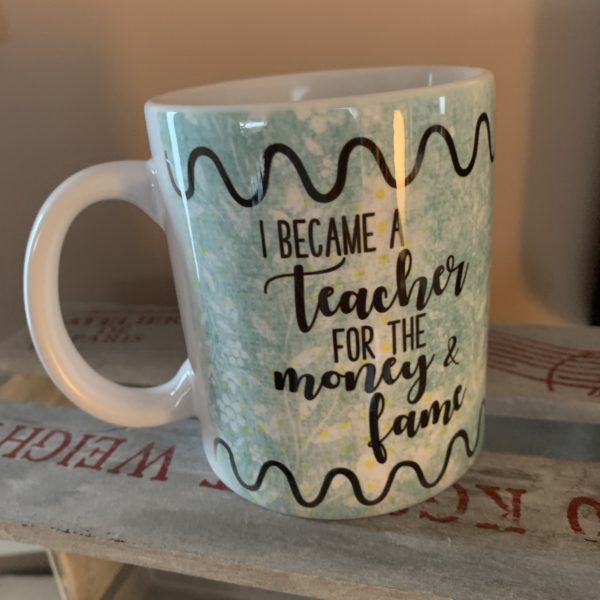 Keramiktasse: Teacher Fame