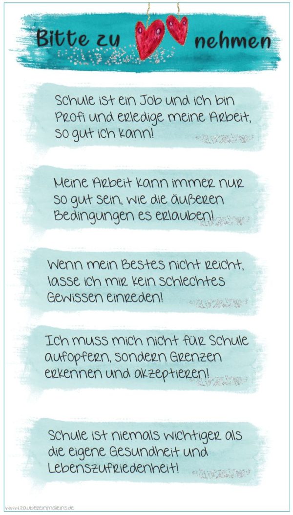 Zu Herzen nehmen