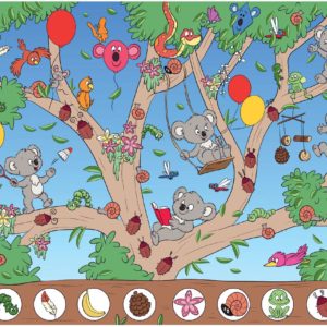 Koala Such- und Wimmelbilder