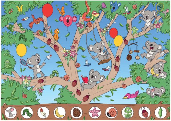 Koala Such- und Wimmelbilder
