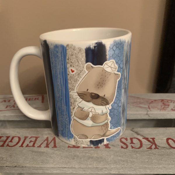 Keramiktasse satin: Moin