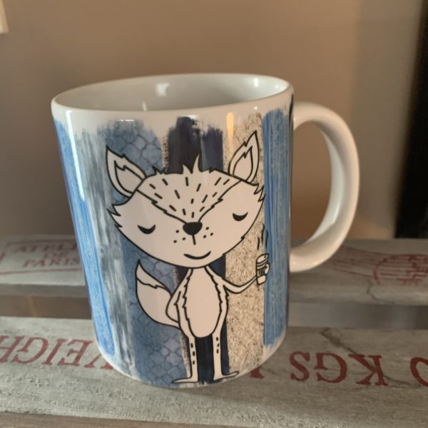 Keramiktasse Hochglanz: Teacher for fame