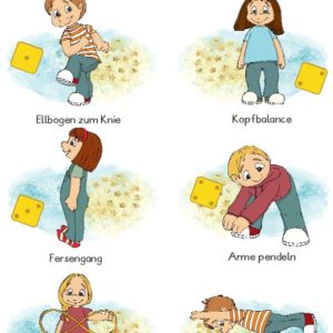 Bewegungspausen DIN A4 - Kinder