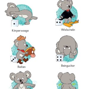 Bewegungspausen DIN A4 - Koalas