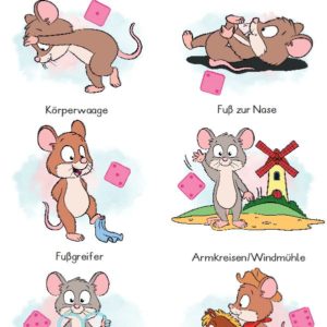 Bewegungspausen DIN A4 - Mäuse