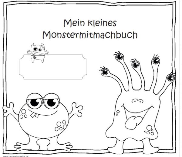 Mein kleines Monster-Mitmach-Buch