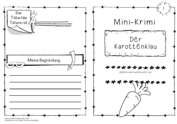 Mini-Krimi: Der Karottenklau