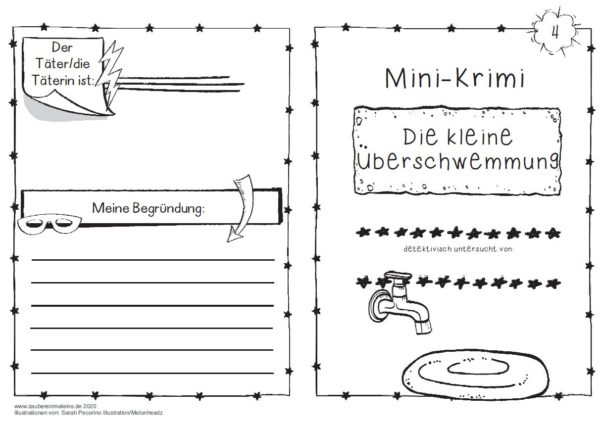 Mini-Krimi: Die kleine Überschwemmung