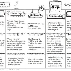 Knobelwoche 1 bis 3
