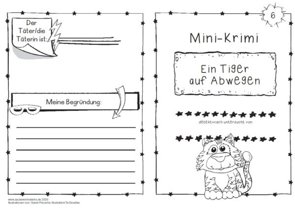 Mini-Krimi: Ein Tiger auf Abwegen