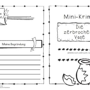 Mini-Krimi: Die zerbrochene Vase