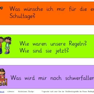 Steffi Lehmann: Rückkehr in den Schulalltag - Leitfragen/Reflexion
