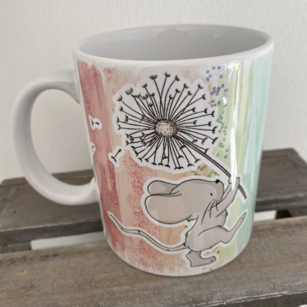Keramiktasse Hochglanz: Genieße den Moment