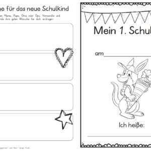 Erster Schultag – Hausaufgabenheftchen 2020 - Känguru