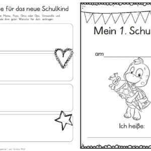 Erster Schultag – Hausaufgabenheftchen 2020 - Schildkröte