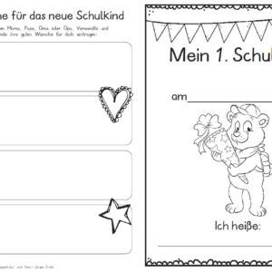 Erster Schultag – Hausaufgabenheftchen 2020 - Eisbär