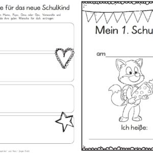 Erster Schultag – Hausaufgabenheftchen 2020 - Fuchs