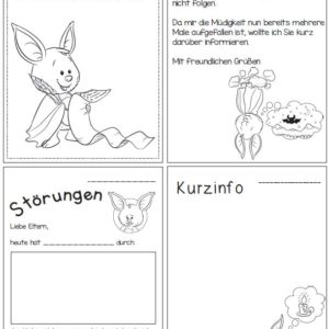 Eltern-Kurzinfokarten Fledermäuse
