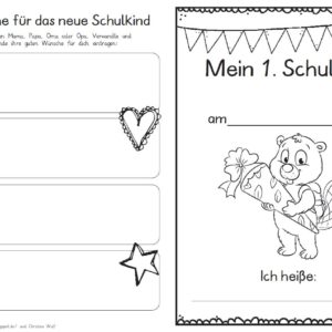 Erster Schultag – Hausaufgabenheftchen 2020 - Biber