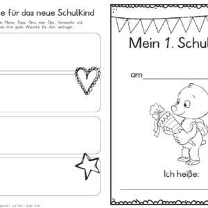Erster Schultag – Hausaufgabenheftchen 2020 - Maulwurf