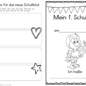 Erster Schultag – Hausaufgabenheftchen 2020 - Vogel