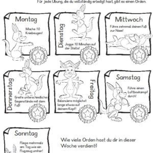 10 Wochenbewegungspläne - Distanzlernen und Präsenzunterricht