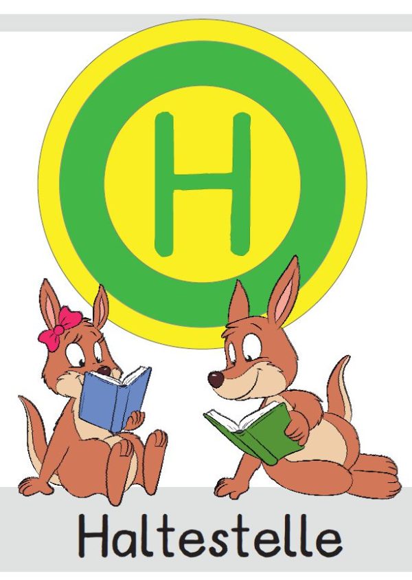 Haltestelle Känguru