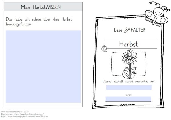Lese(info)falter Herbst - interaktive pdf Datei