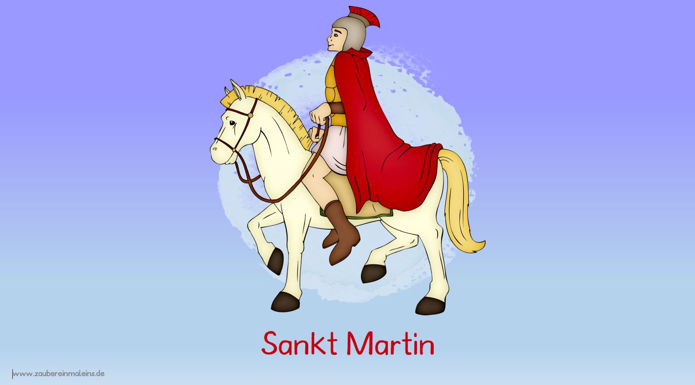 Kurzvideo + pdf Datei: Sankt Martin – Zaubereinmaleins Shop