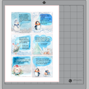 24 warme Worte - winterlich SVG Dateien (Plotter)