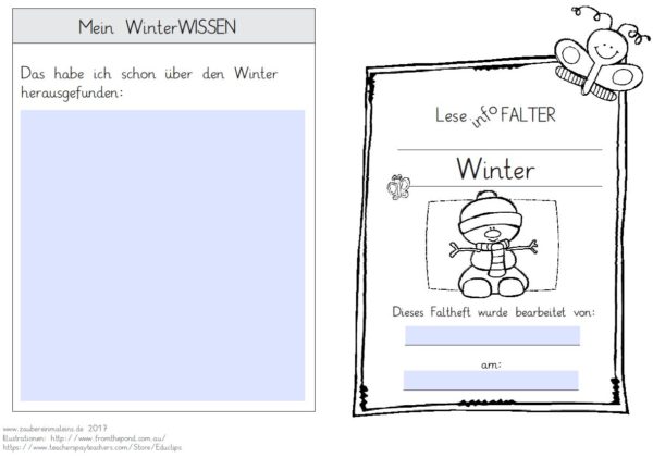 Lese(info)falter Winter - interaktive pdf Datei