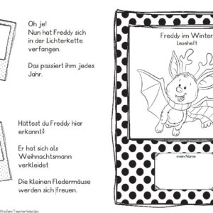 Leseheft: Freddy im Winter